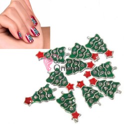 Decoratiuni 3D Metalice 209 Braduti Argintii cu stras 